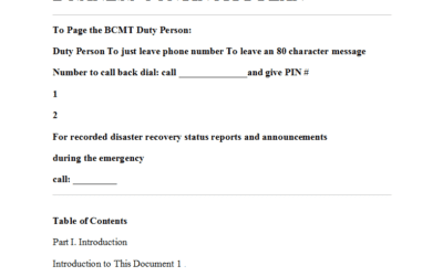 When Disaster Strikes: Business Continuity Plans 101