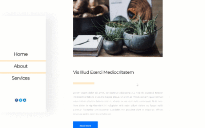 Creating Custom Column Side-Navigation for One-Pagers with Divi