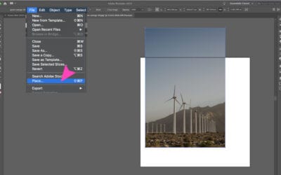 How to Crop an Image in Adobe Illustrator CC