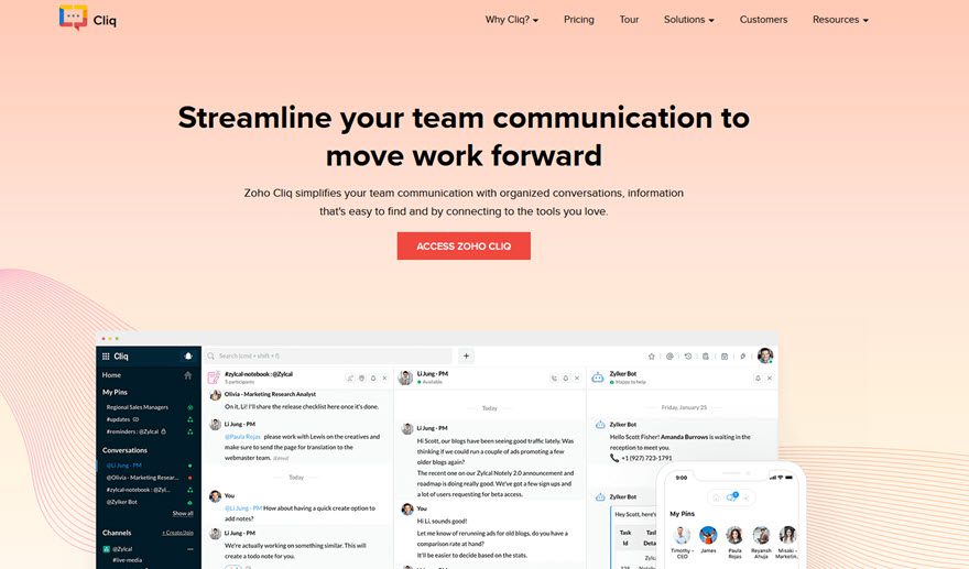 Zoho-Cliq