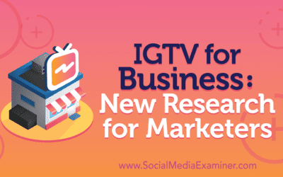 IGTV for Business: New Research for Marketers