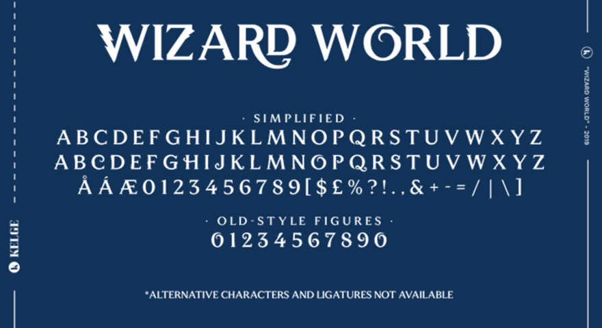 Photo of Harry Potter Fonts