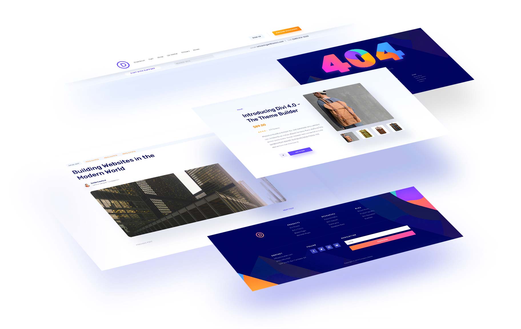 Introducing The Divi Theme Builder