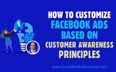 How to Customize Facebook Ads Based on Customer Awareness Principles