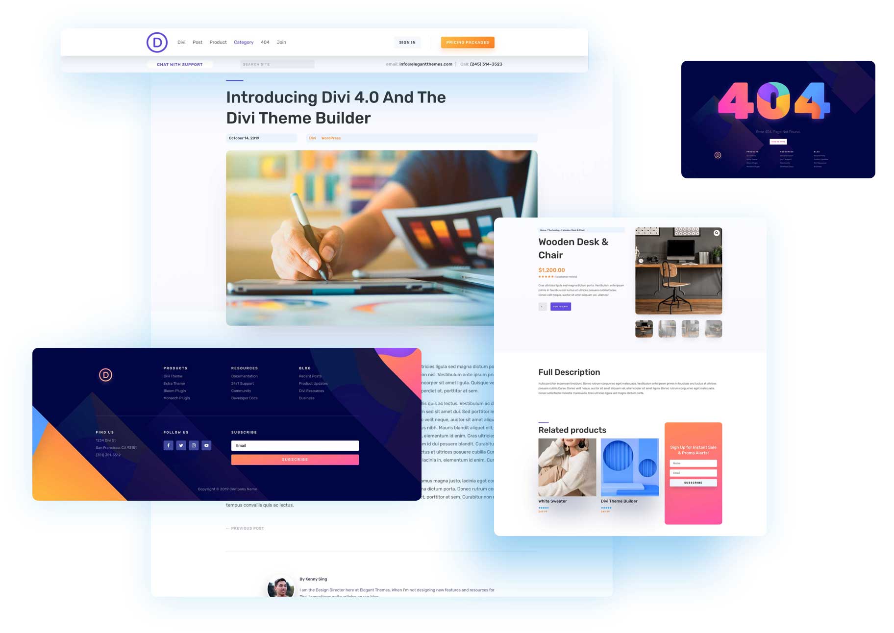 Download the Fifth FREE Theme Builder Pack for Divi
