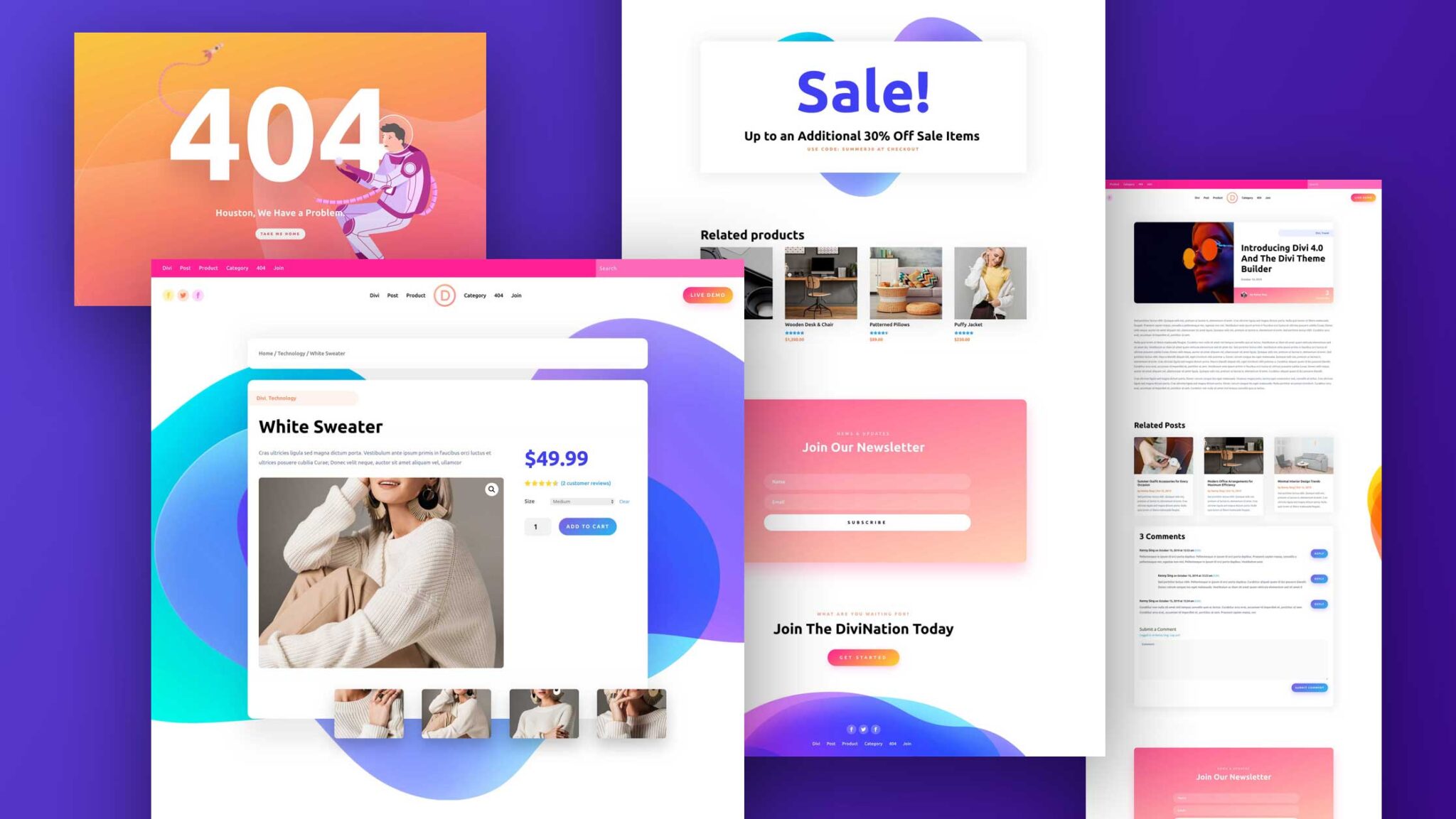 Divi Theme Pack 5 Image