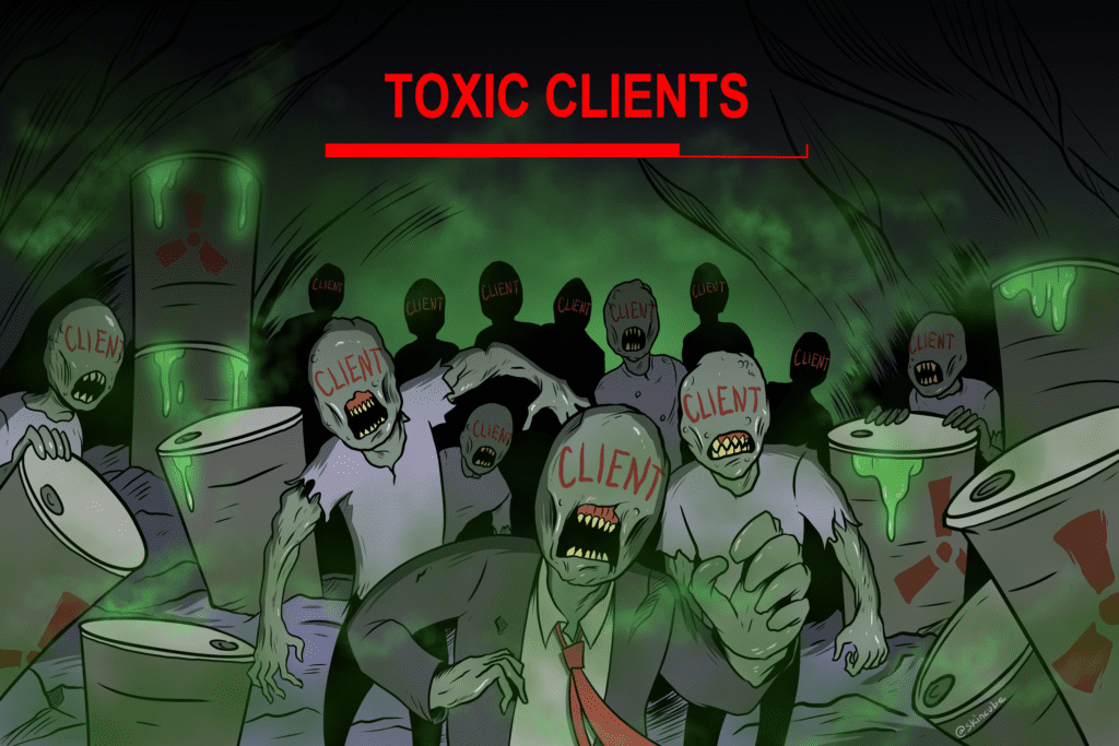 5 Ways Toxic Clients Kill Productivity and Steal Your Time