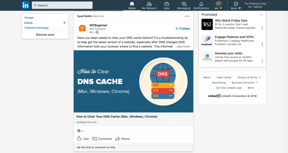 How to Create the Best LinkedIn Homepage for Your Account