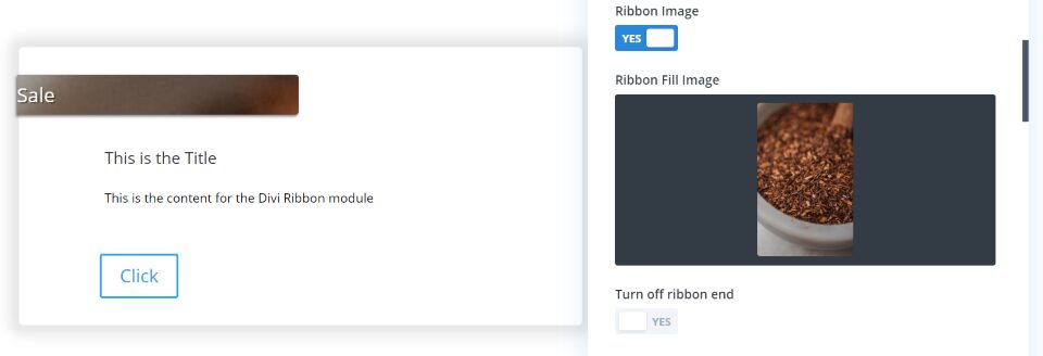 Ribbon Settings