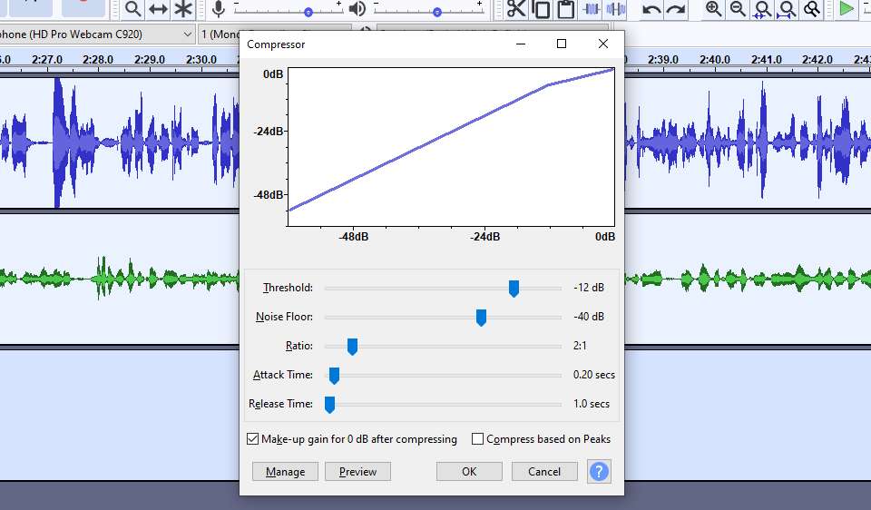 how to edit a podcast with a compressor tool