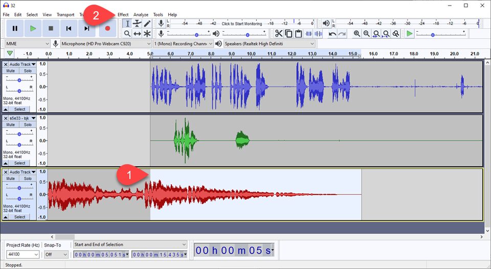 how to edit a podcast with audacity