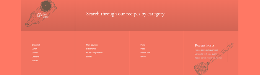 How to Add Post Category Menu Widgets to Your Divi Global Footer
