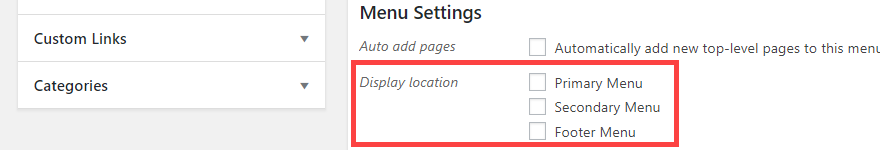 Creating a Custom WordPress Menu Structure