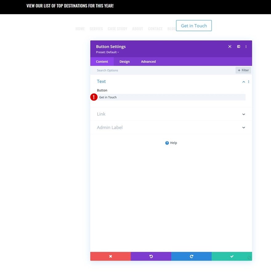 Add Button Module to Column 2