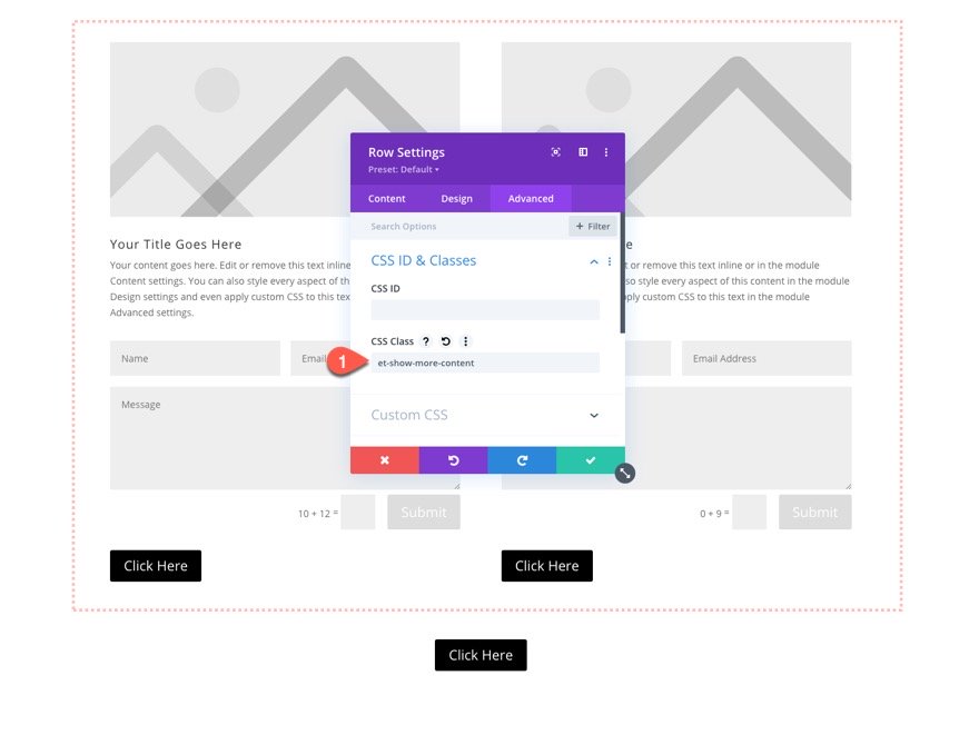 divi show more toggles