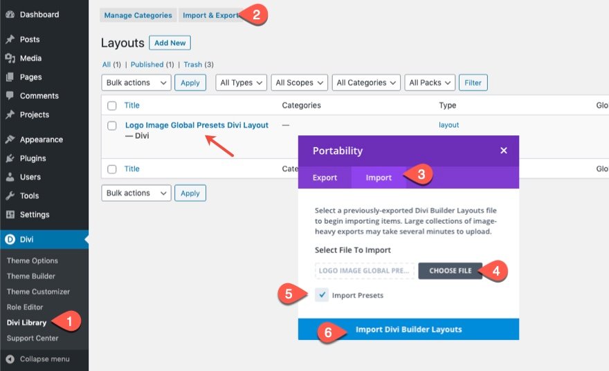 Optimizing Your Divi Site’s Logo Image with Global Presets
