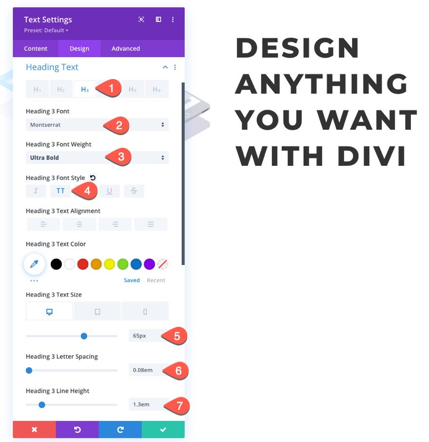 change style of multiple elements on click or hover in divi