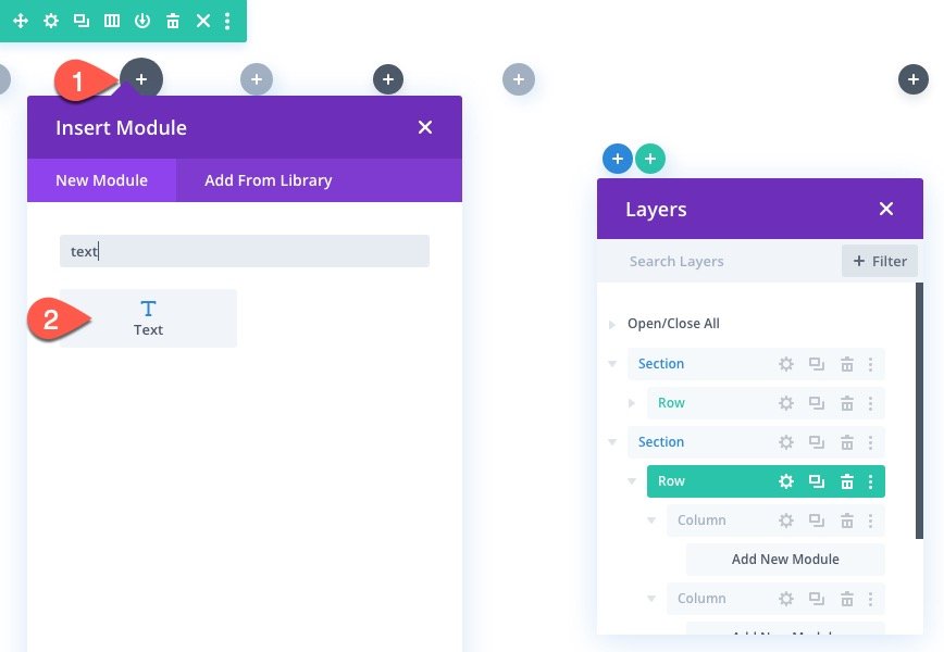 divi vertical sticky timeline