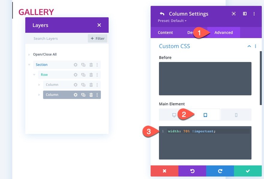 divi vertical sticky timeline