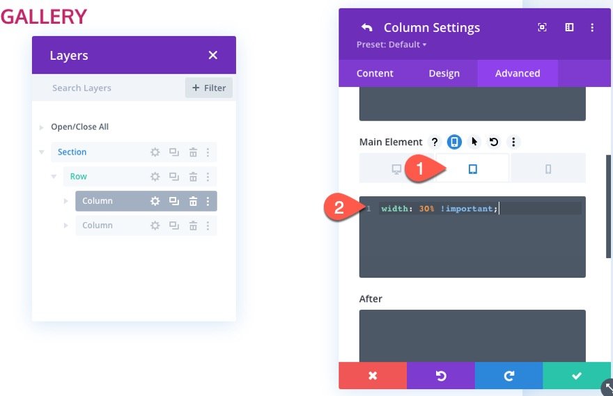 divi vertical sticky timeline