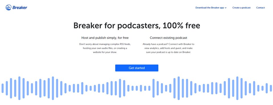 breaker podcasting