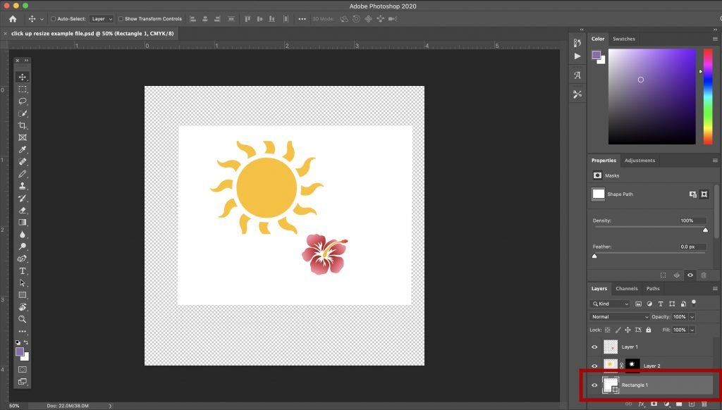How to Scale, Transform, and Resize an Object in Photoshop