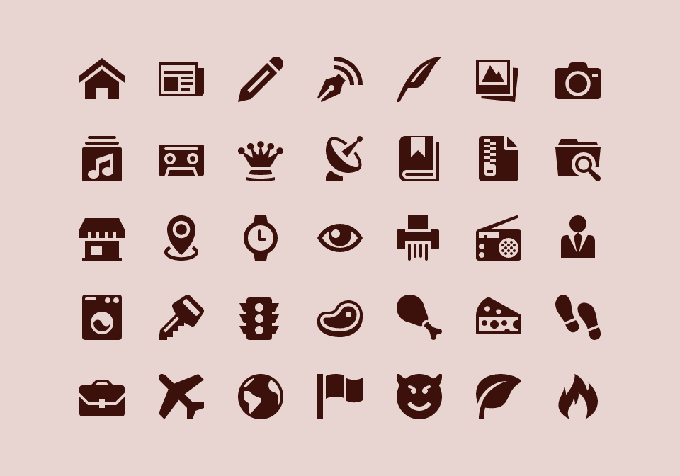 IcoMoon's free icons.