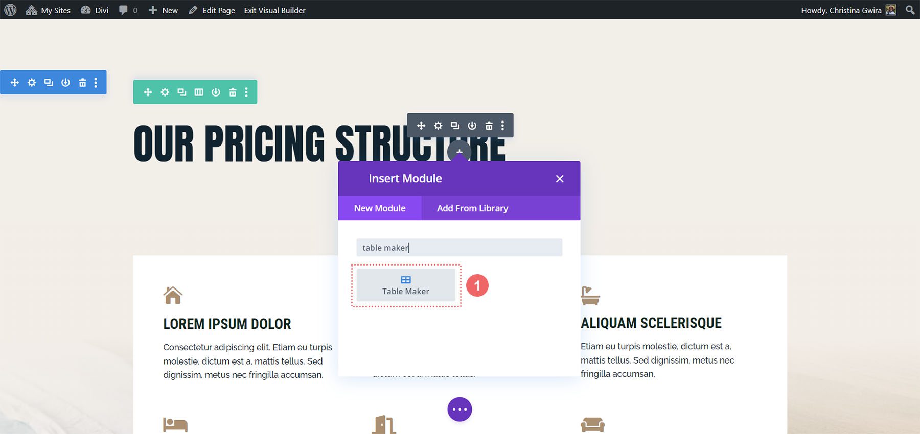 Divi Plugin Highlight: Table Maker