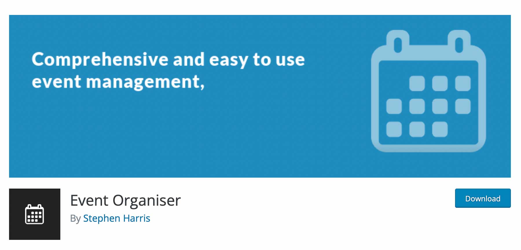 The Event Organiser plugin