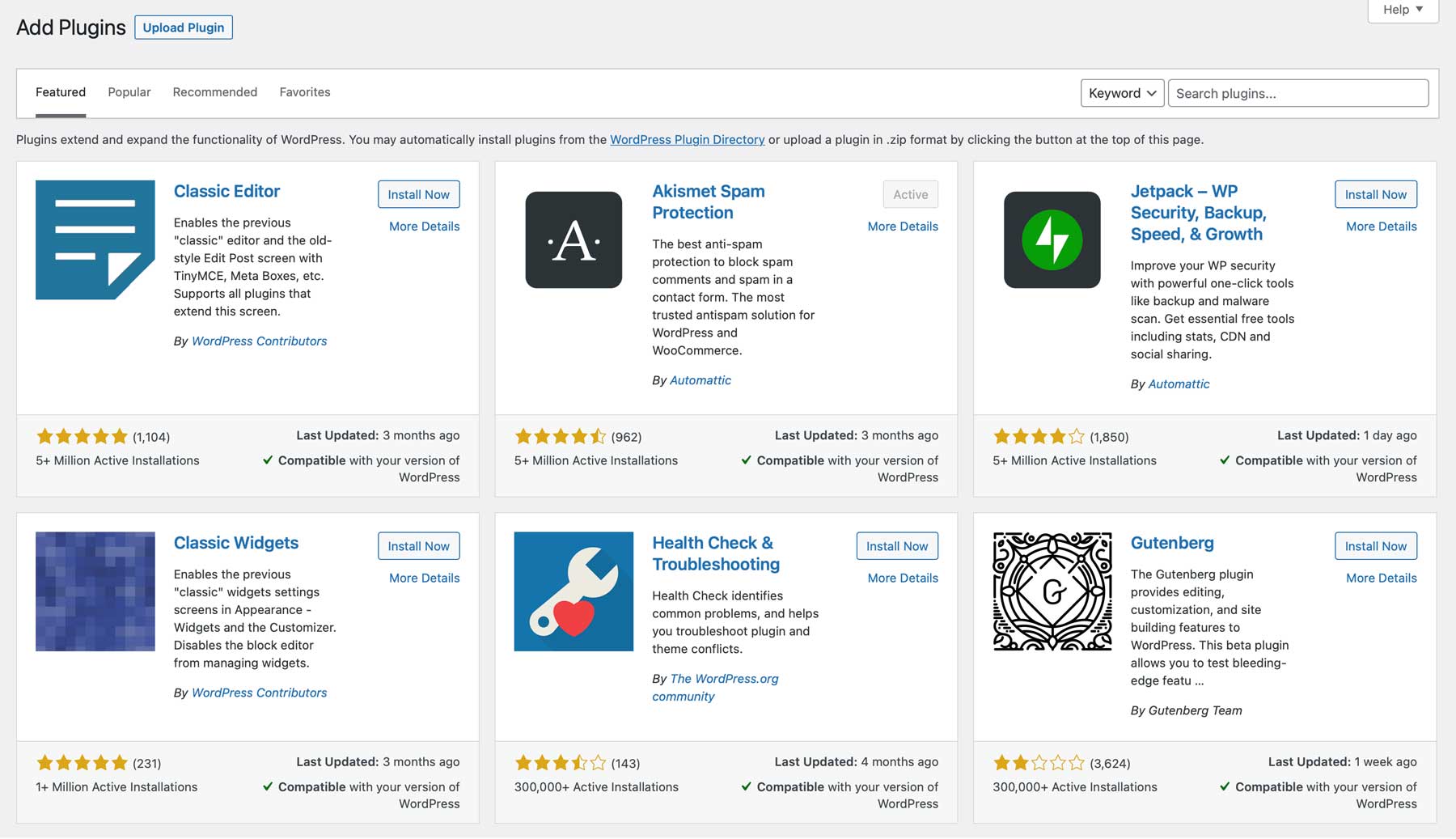 wordpress vs wix plugins