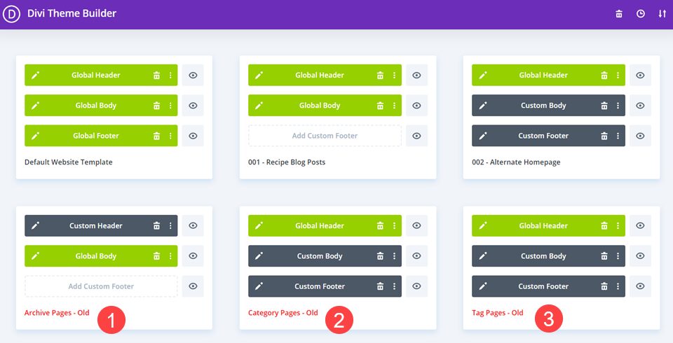 How to Organize Your Divi Theme Builder Templates