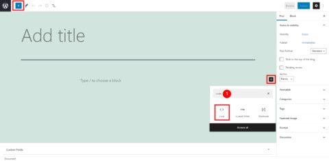 How to Use the WordPress Code Block - Ask the Egghead, Inc.