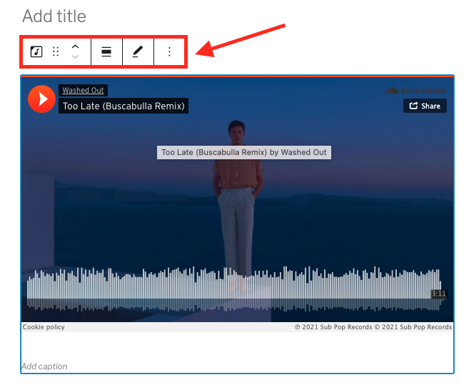 How to Use the SoundCloud Embed Block - Ask the Egghead, Inc.