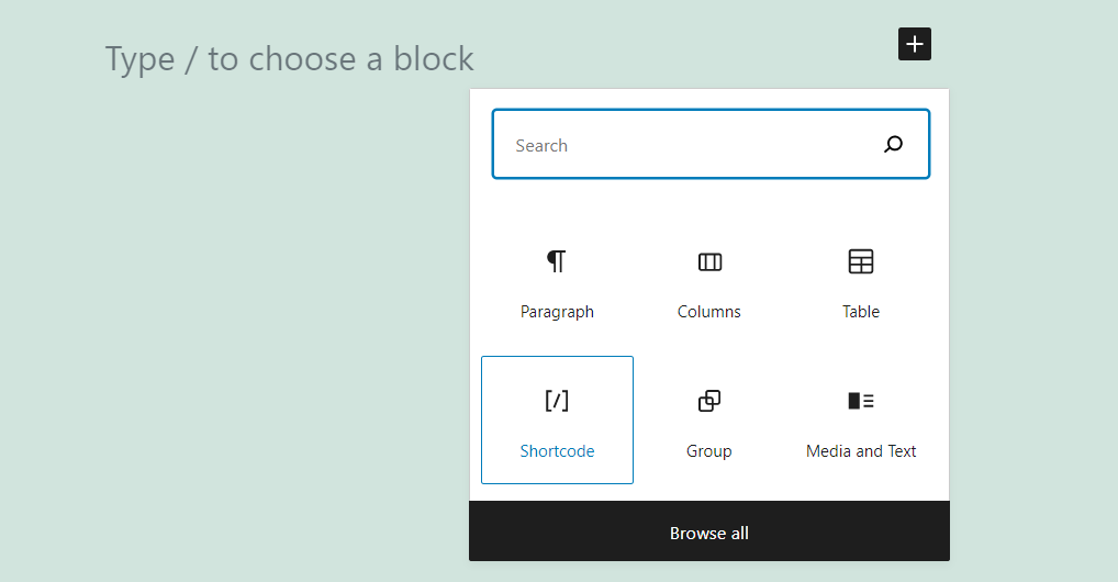 How to Use the WordPress Shortcode Block