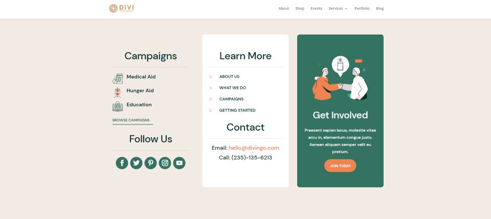 How to Add Social Icons to the Divi Footer