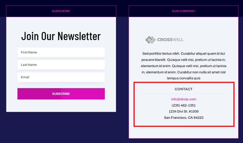 4 Elements That Can’t be Missing from Your Footer & How to Add them with Divi