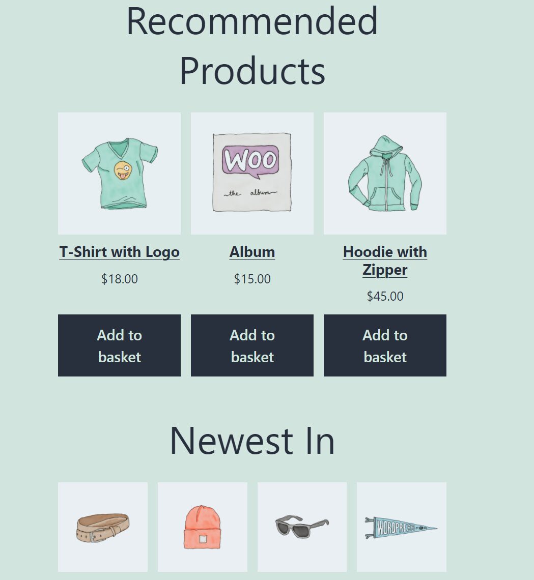 How to Use the Hand-Picked Products WooCommerce Block