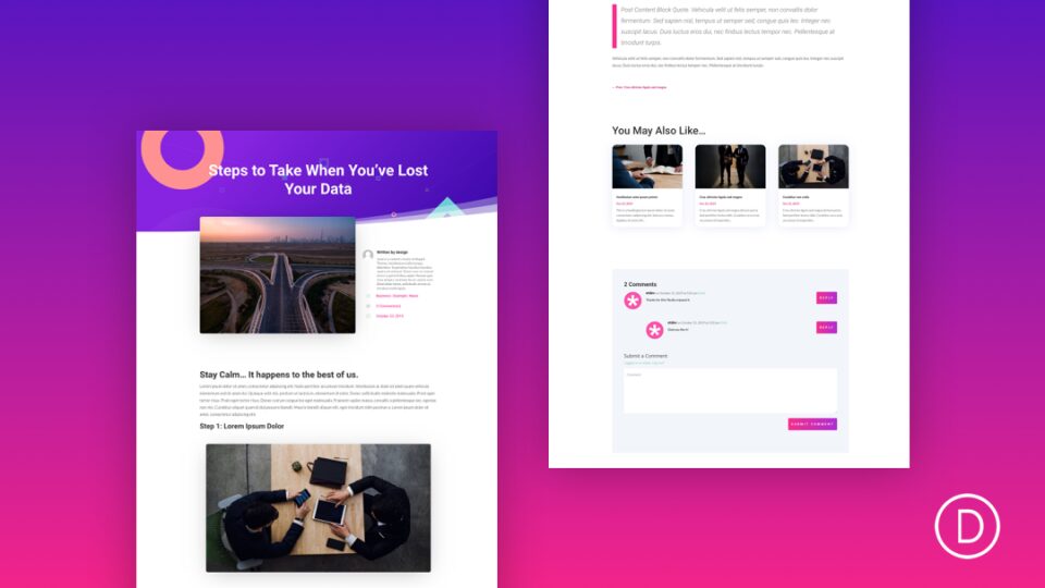 15+ Amazing Blog Post Template Tutorials for Divi