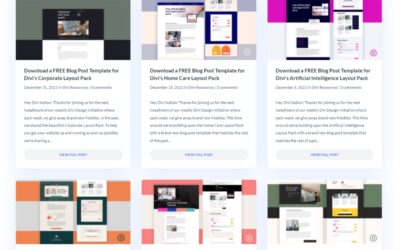 How to Assign a Different Blog Post Template to Specific Posts with Divi