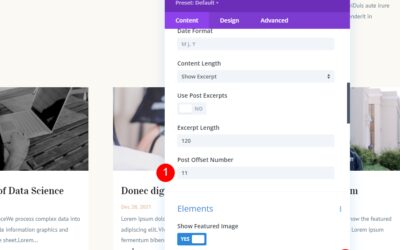 How to Use the Post Offset in Your Divi Blog Modules to Build a Versatile Blog Page