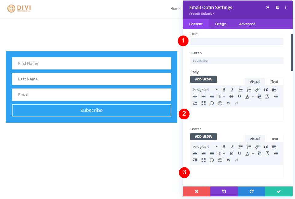 Combining the Text with Modules