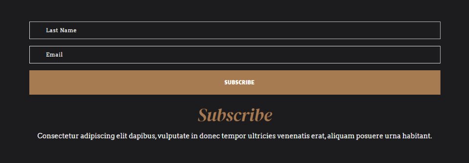 Divi Email Optin Layout Possibility eight