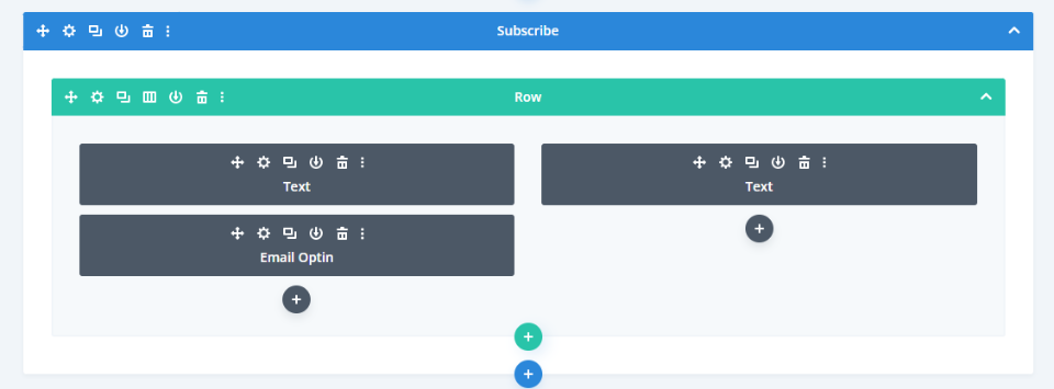 Email and Text Module Combination Example One