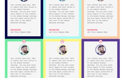 How to Create a Testimonial Grid Layout with Divi’s Testimonial Module