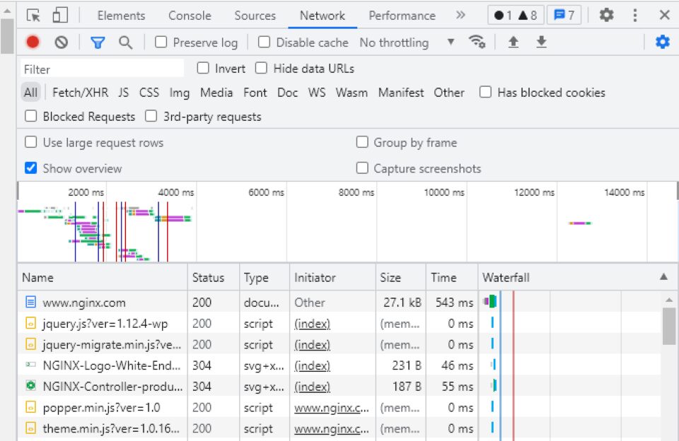 Selecting name in DevTools