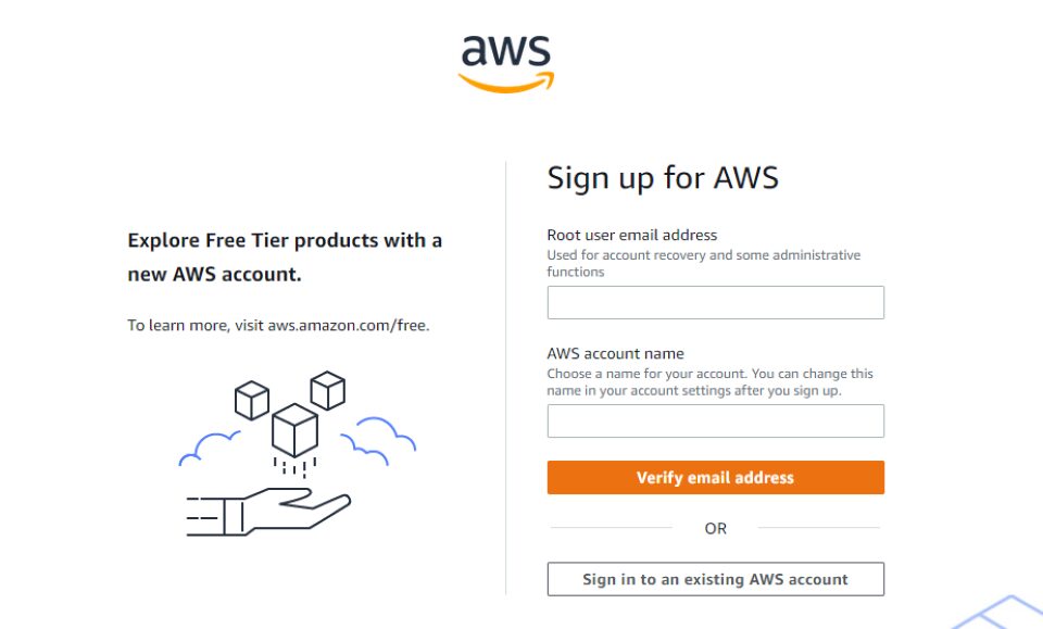 Creating an AWS account