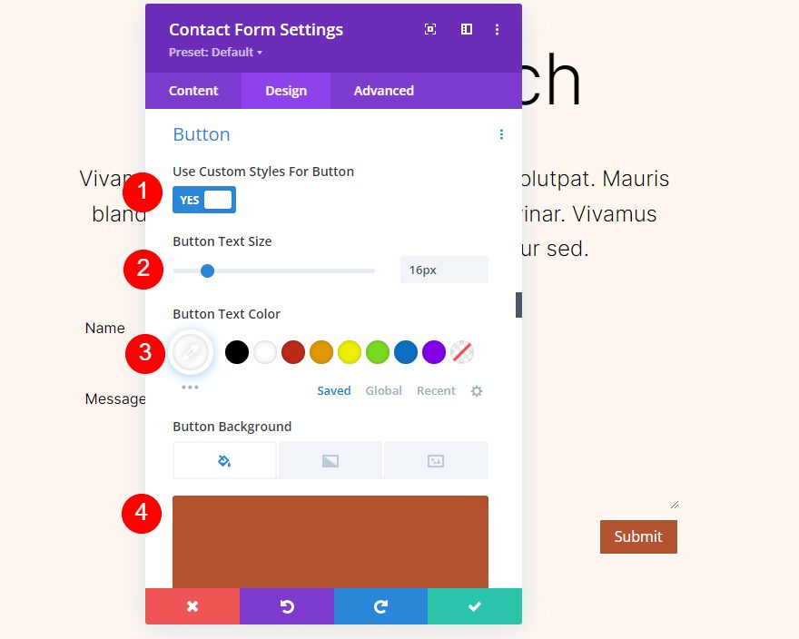 Contact Form Module