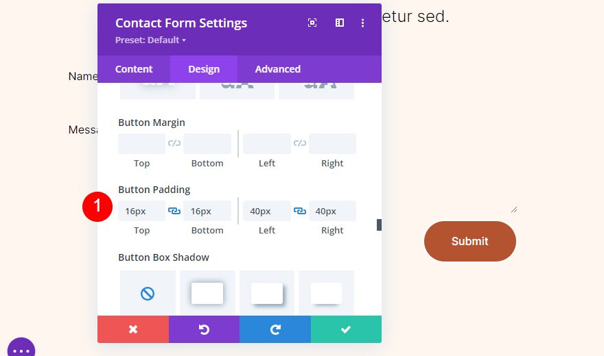 Contact Form Module