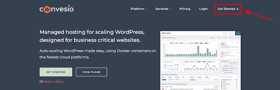 managed wordpress hosting convesio