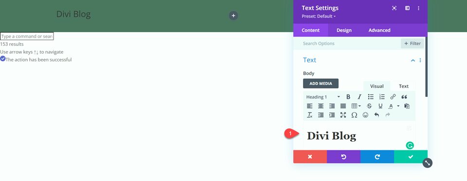 Divi Fullwidth vs Regular Menu Module Regular Add Text